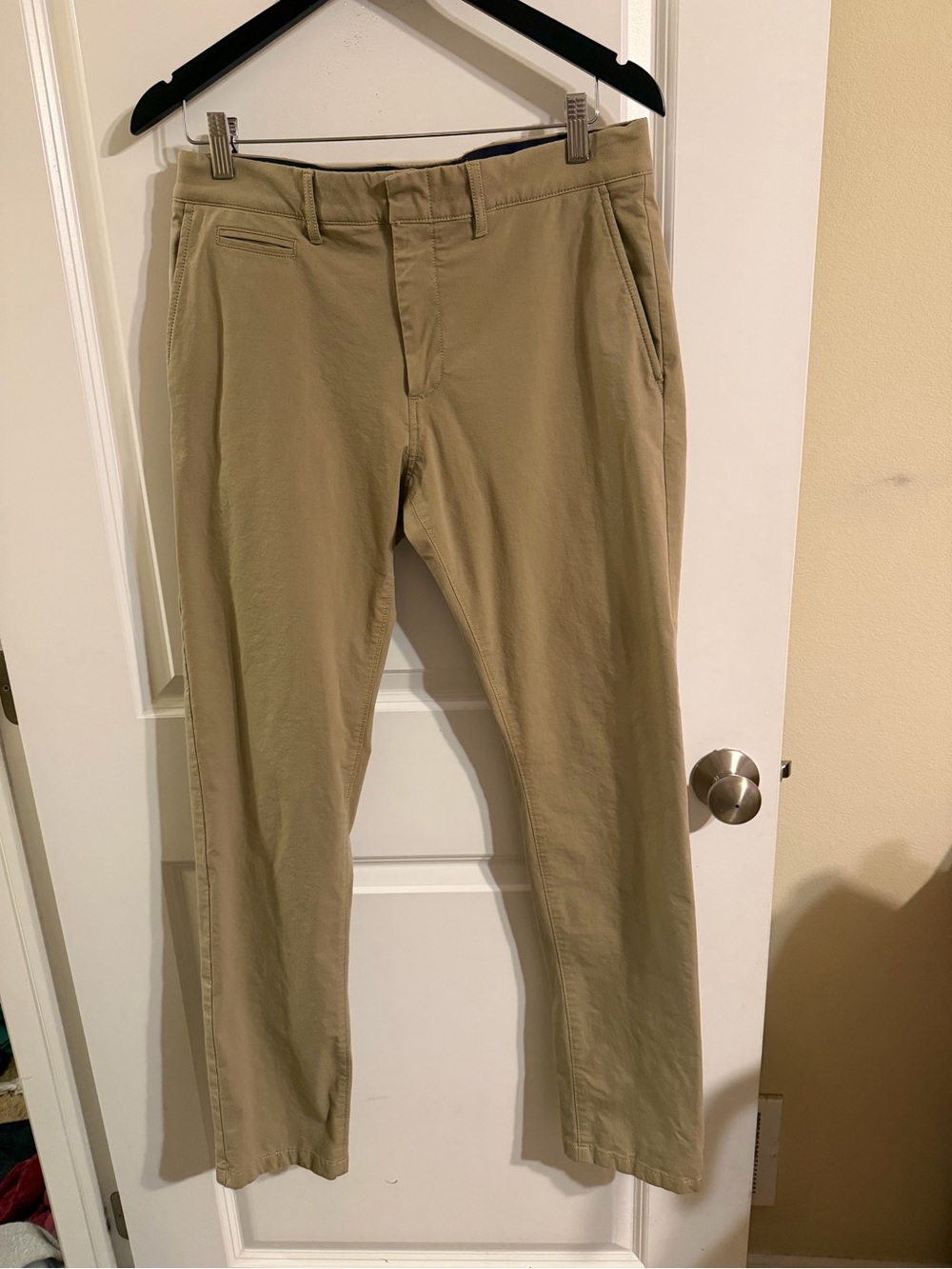 J Cre Classic Men's Tech Chino Pants in Khaki